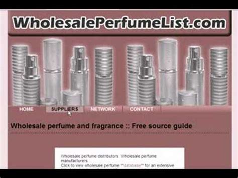 wholesale perfume directory